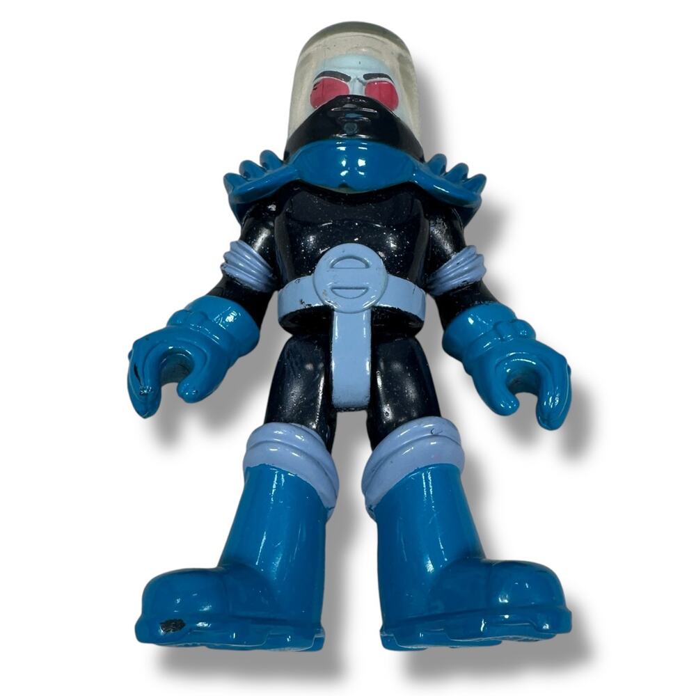 Fisher-Price Imaginext DC Super Friends Mr. Freeze Action Figure 3" Blue Black‎